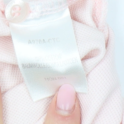 Cotton Trade Men's Pink Polo Shirt, Size L, Casual Wear