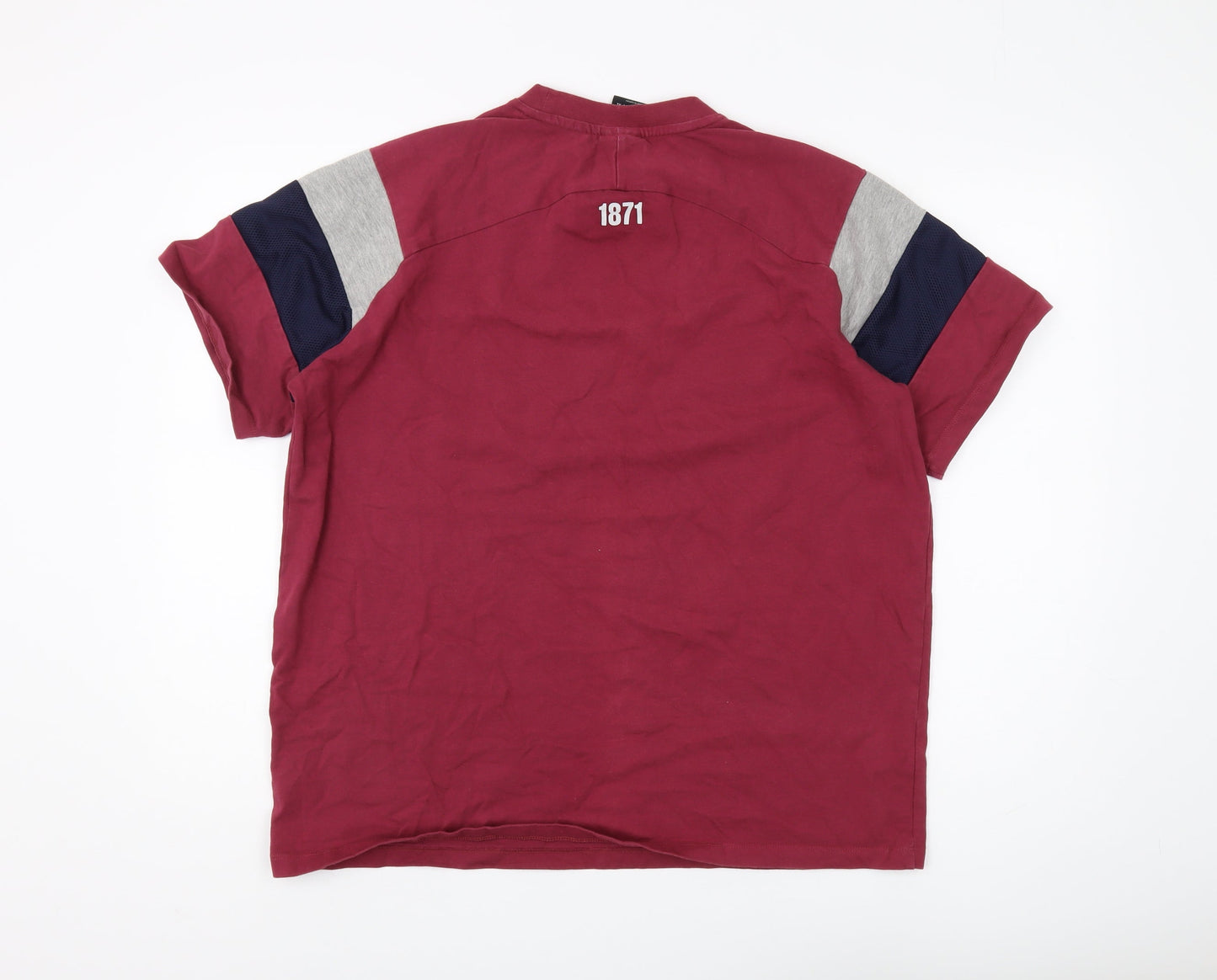 Mens UK Size XL Fanatics Red  T-Shirt