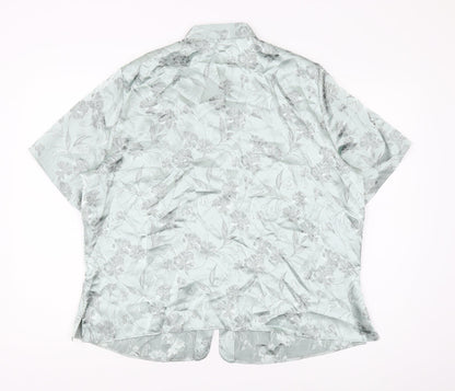 Marks and Spencer Women's Floral Button-Up Shirt