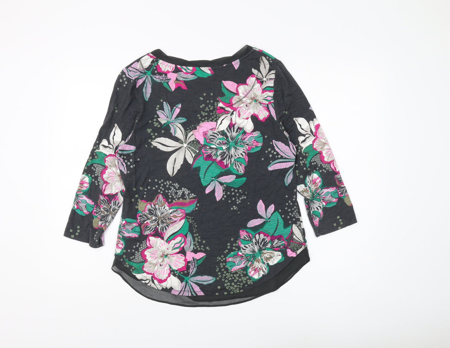 Womens UK Size 12 Marks and Spencer Multicoloured Basic Blouse