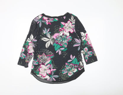 Womens UK Size 12 Marks and Spencer Multicoloured Basic Blouse