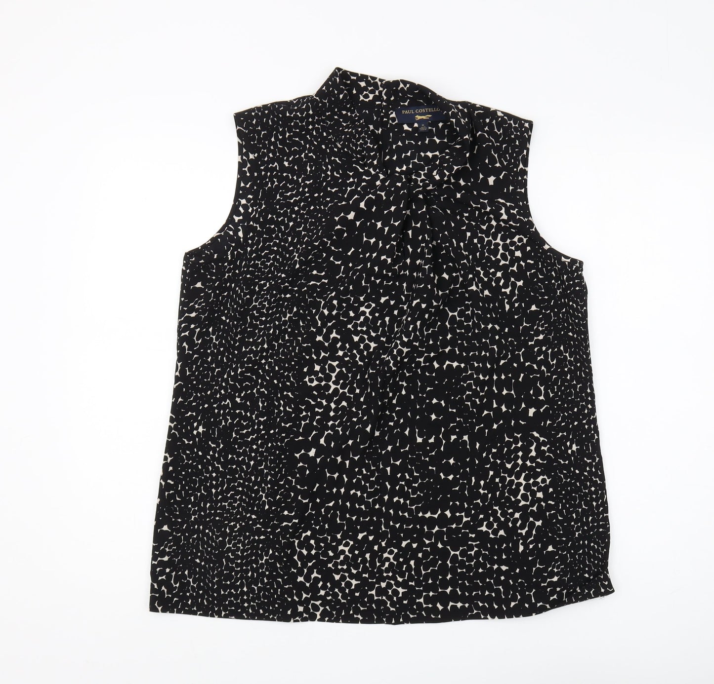Womens UK Size 16 Paul Costelloe Black  Blouse