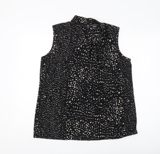 Womens UK Size 16 Paul Costelloe Black  Blouse