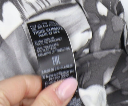 Marks and Spencer Women's Grey Animal Print Sheath Dress