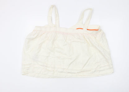 Womens UK Size 22 Marks and Spencer White Camisole Tank