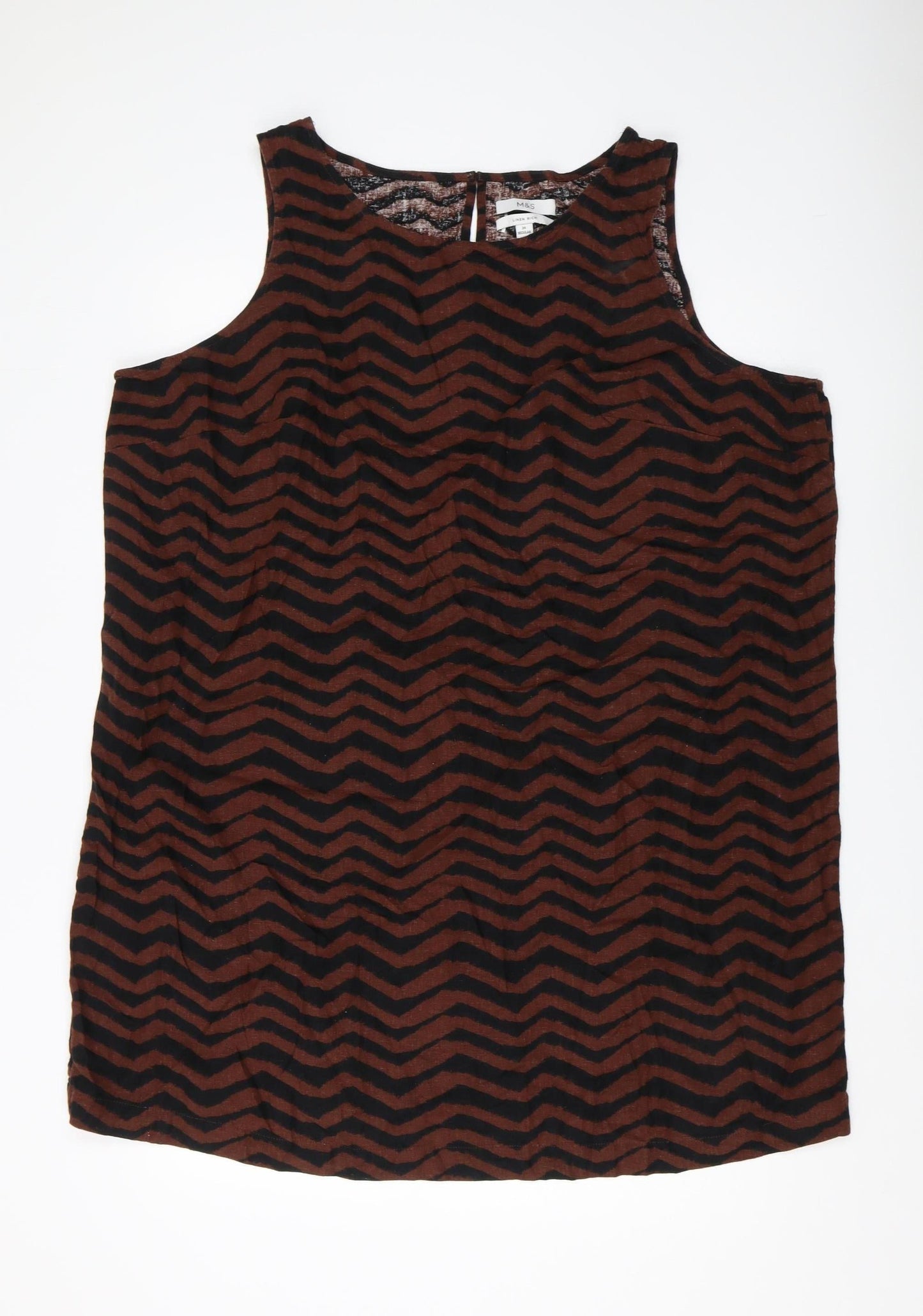 Womens UK Size 24 Marks and Spencer Brown  Tank