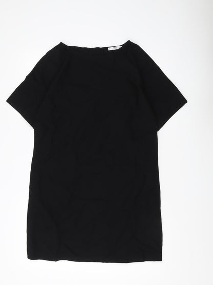 MNG Casual Women's Black Boat Neck Blouse S