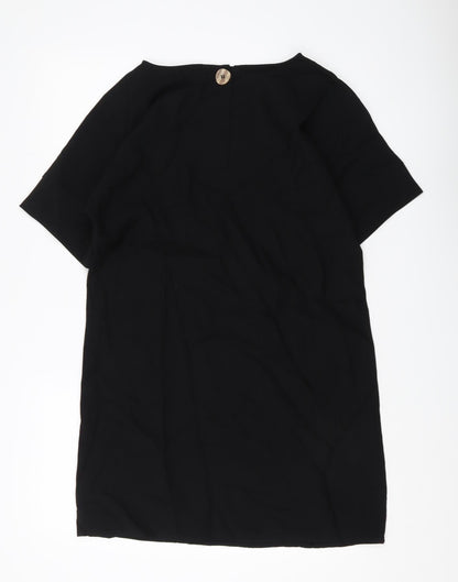 MNG Casual Women's Black Boat Neck Blouse S