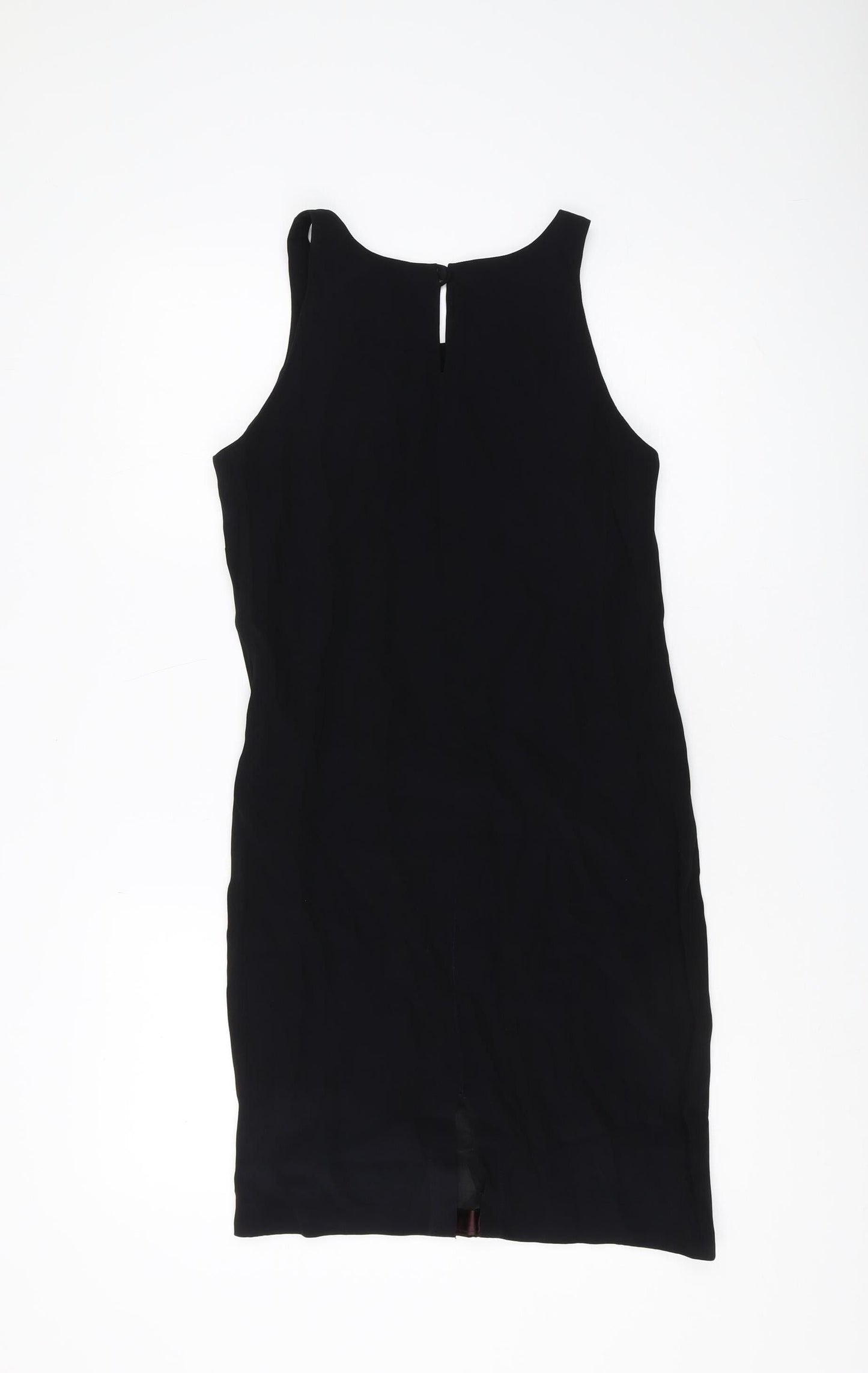 Ben de Lisi Black Sheath Dress Women's Size 10