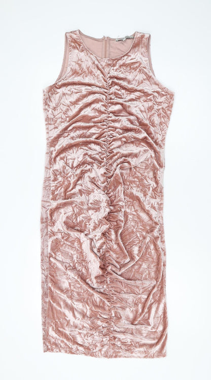 Next Women Pink Knee Length Bodycon Dress