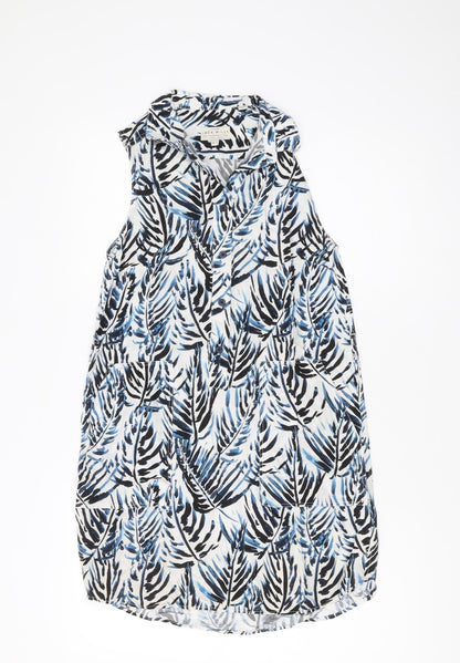 Jack Wills Women's Sleeveless Floral Blouse UK 6