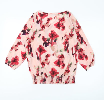 Womens UK Size 8 La Redoute Multicoloured Tunic Blouse