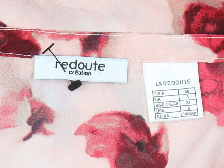 Womens UK Size 8 La Redoute Multicoloured Tunic Blouse