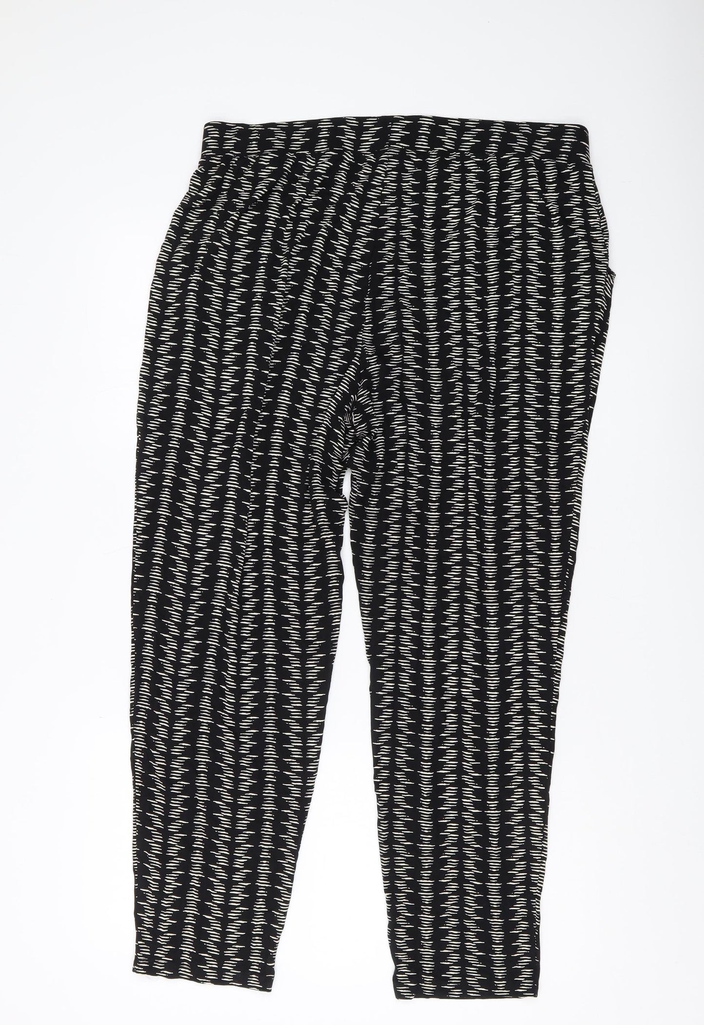 Womens UK Size 12 Marks and Spencer   Black Trousers