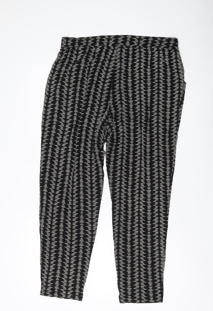 Womens UK Size 12 Marks and Spencer   Black Trousers