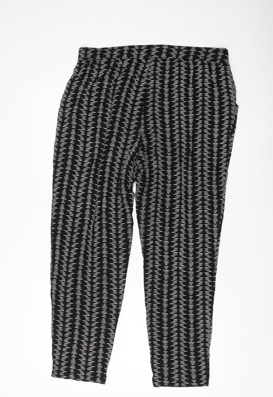 Womens UK Size 12 Marks and Spencer   Black Trousers