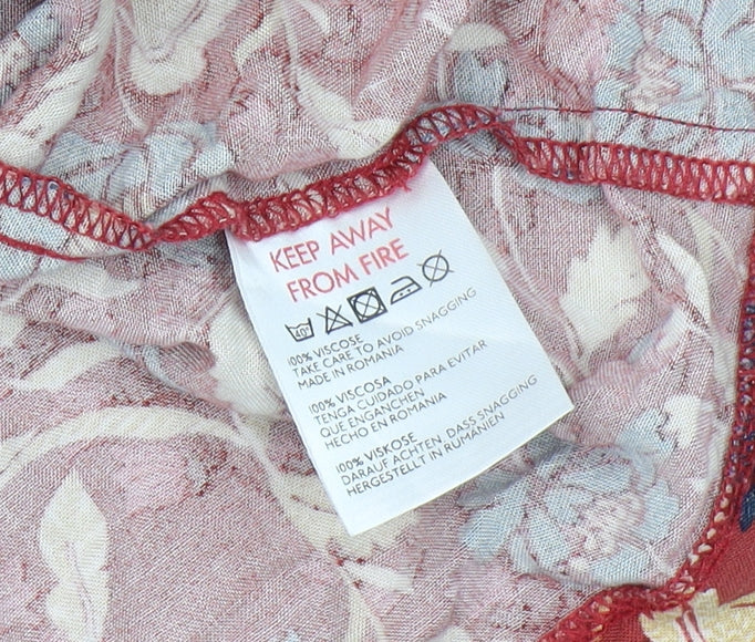Womens UK Size S Urban Outfitters Red  Blouse