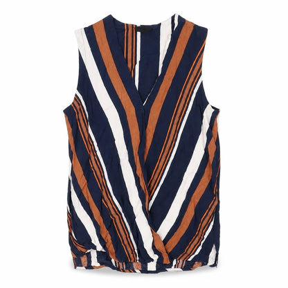Womens UK Size 8 Topshop Multicoloured Basic Tank