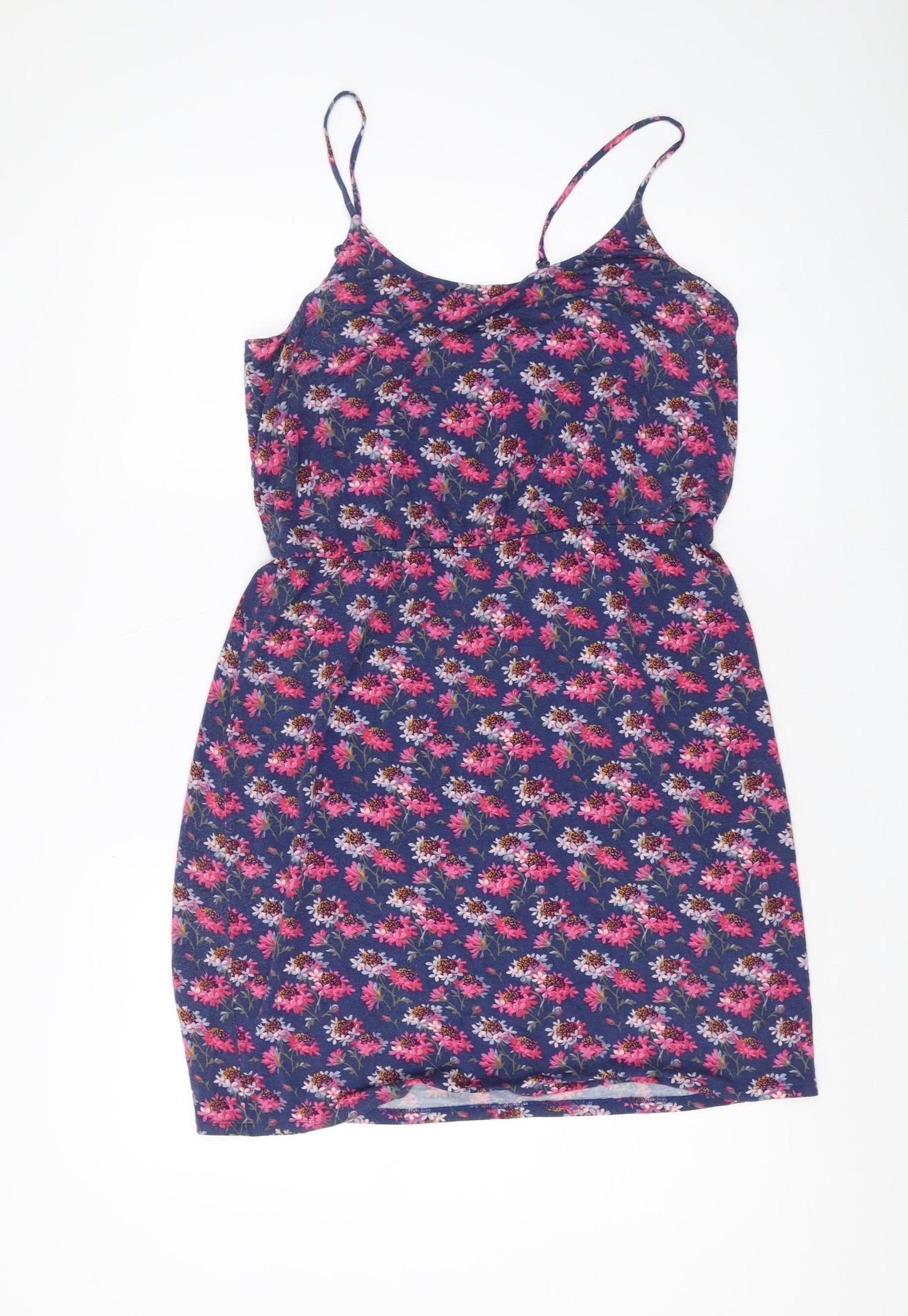 Oasis Women's Multicoloured Floral Slip Dress M