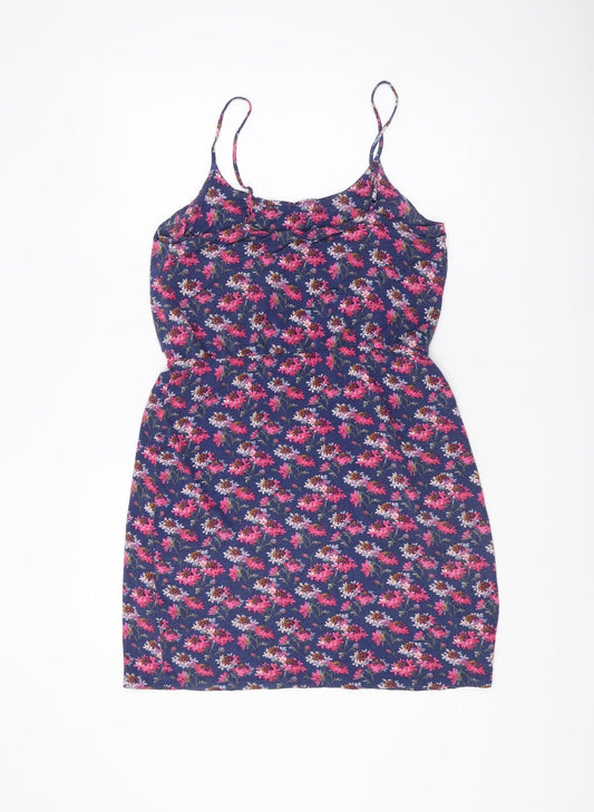 Oasis Women's Multicoloured Floral Slip Dress M