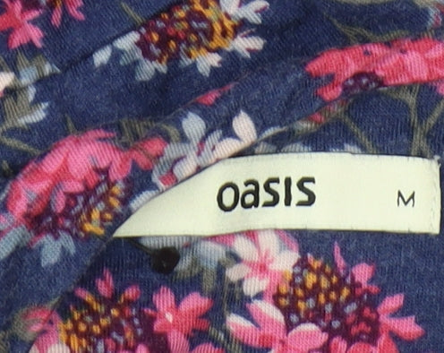 Oasis Women's Multicoloured Floral Slip Dress M
