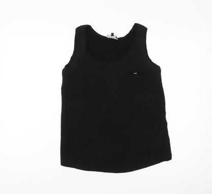 Womens UK Size 10 Warehouse Black Basic Tank