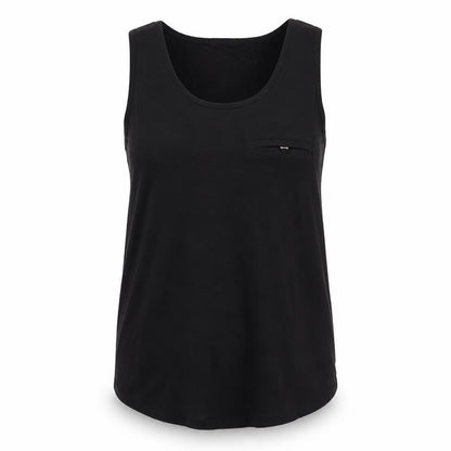 Womens UK Size 10 Warehouse Black Basic Tank