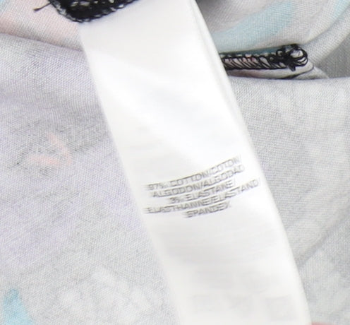 French Connection Women's Multicoloured Floral Skirt Size 16