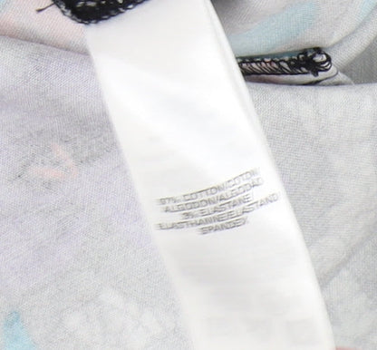 French Connection Women's Multicoloured Floral Skirt Size 16