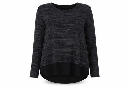Womens UK Size M VERO MODA Black Basic Blouse