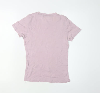 Womens UK Size XS Levi's Pink Basic T-Shirt