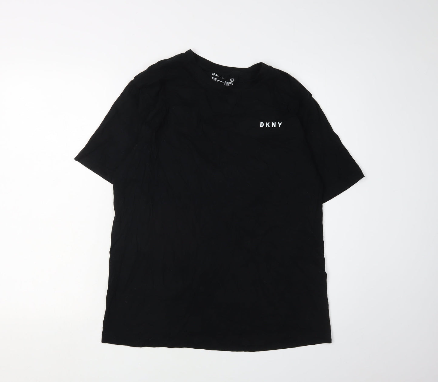 Mens UK Size L DKNY Black  T-Shirt