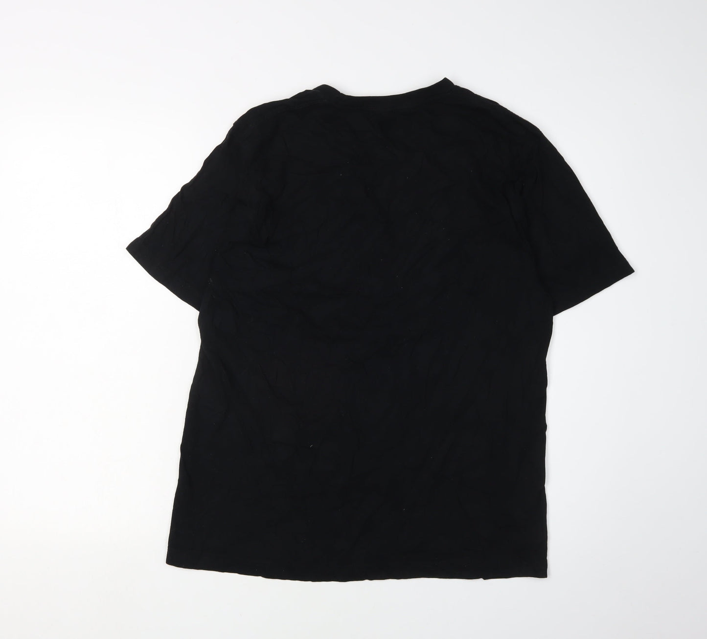 Mens UK Size L DKNY Black  T-Shirt