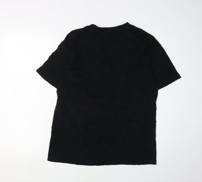 Mens UK Size L DKNY Black  T-Shirt