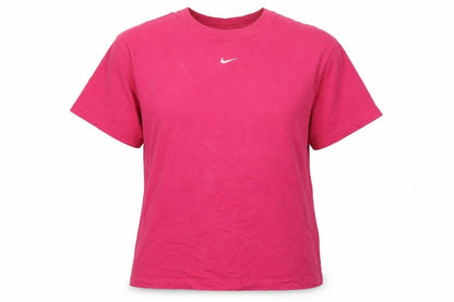 Unisex Adults UK Size M Nike Pink Basic T-Shirt