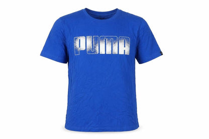 Mens UK Size M PUMA Blue  T-Shirt