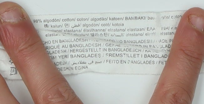 Pull&Bear Women's Pink T-Shirt Dress Size S Summer