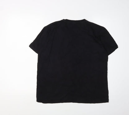 Triangle Store Men's Black M Graphic Funny T-Shirt