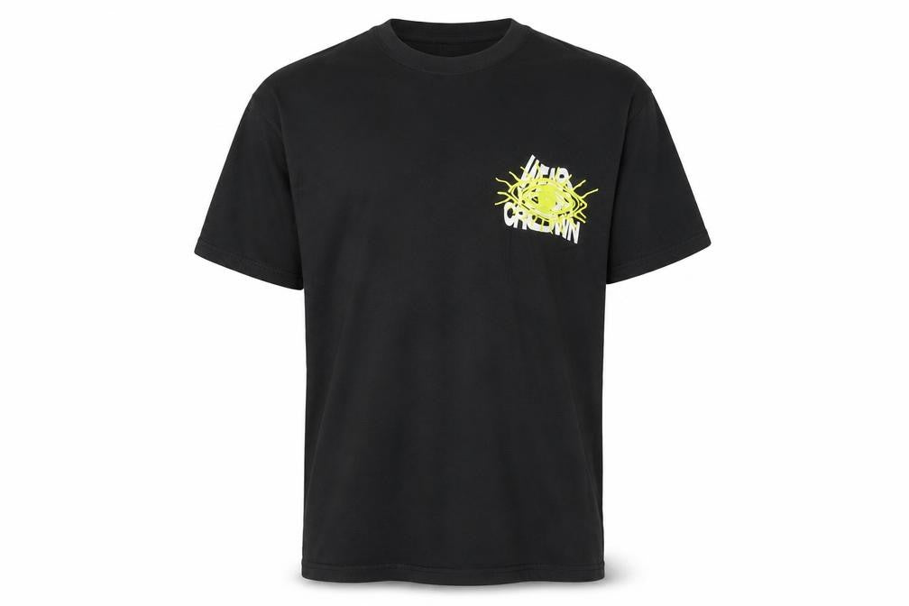 Mens UK Size M Gildan Black  T-Shirt