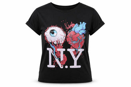 Womens UK Size XS River Island Black Basic T-Shirt