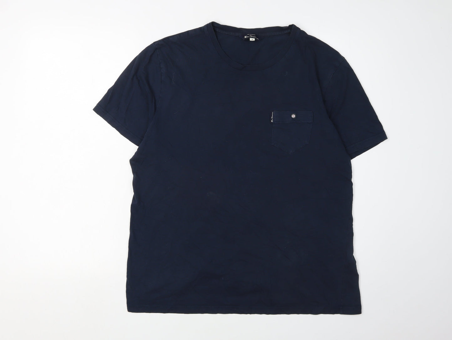 Mens UK Size M Ben Sherman Blue  T-Shirt