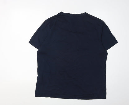 Mens UK Size M Ben Sherman Blue  T-Shirt