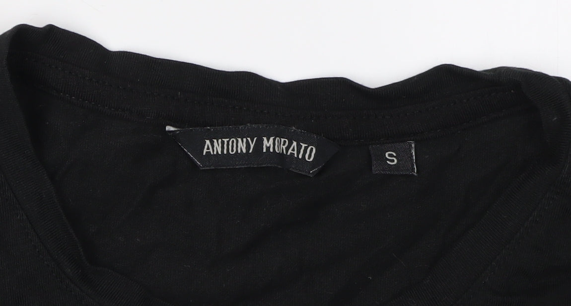 Antony Morato Men's Black Graphic T-Shirt S