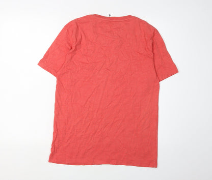 St George By Duffer Men's Red Crew Neck T-Shirt S