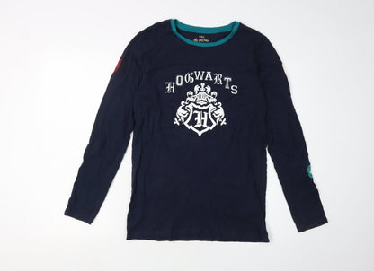 Marks and Spencer Boys Blue Harry Potter Long Sleeve T-Shirt