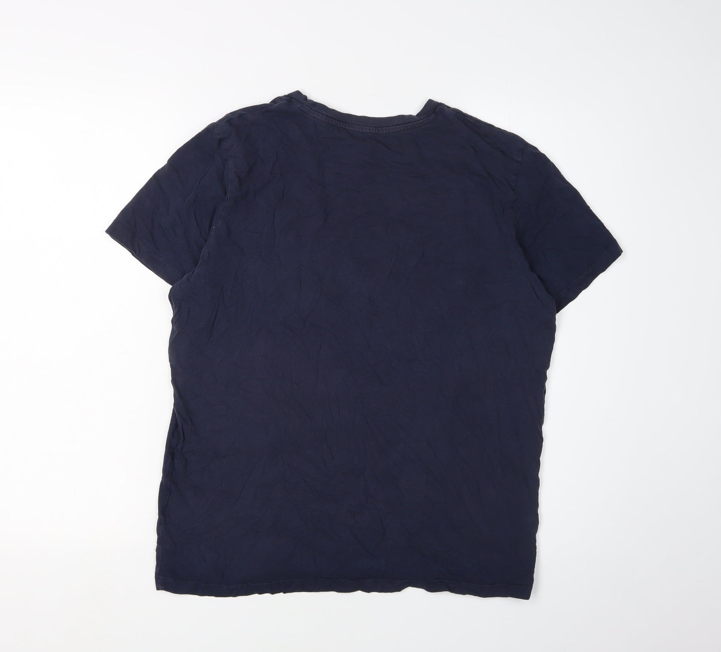 Mens UK Size L JACK & JONES Blue  T-Shirt