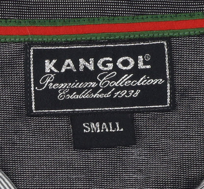 Kangol Men's Grey Polo Shirt - Small, Classic Casual Style
