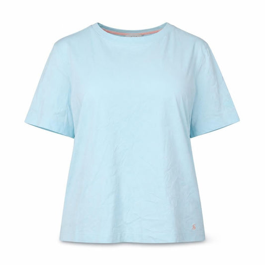 Womens UK Size 6 Joules Blue Basic T-Shirt