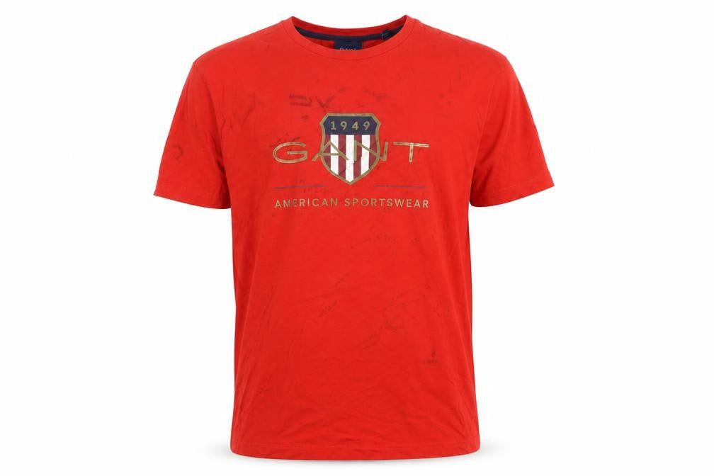 Mens UK Size L GANT Red  T-Shirt