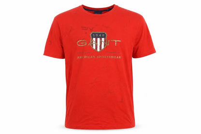 Mens UK Size L GANT Red  T-Shirt